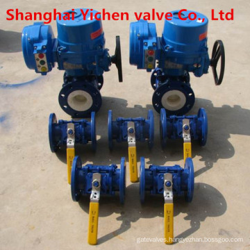 Electric Flange Ceramic Ball Valve